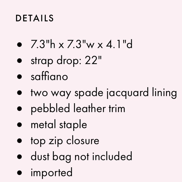 Kate Spade Take the Cake Cupcake Crossbody - Picture 5 of 5